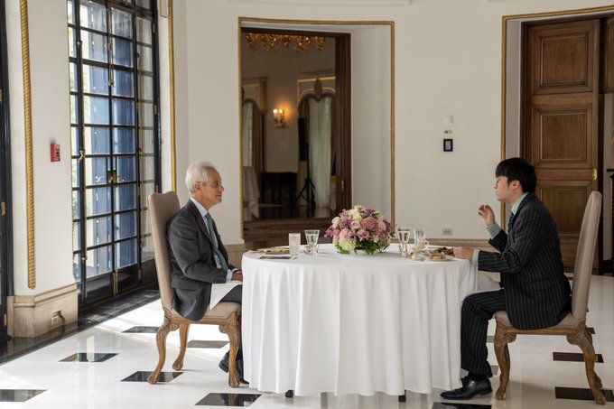 【プレスリリース】ラーム・エマニュエル駐日米国大使との対談